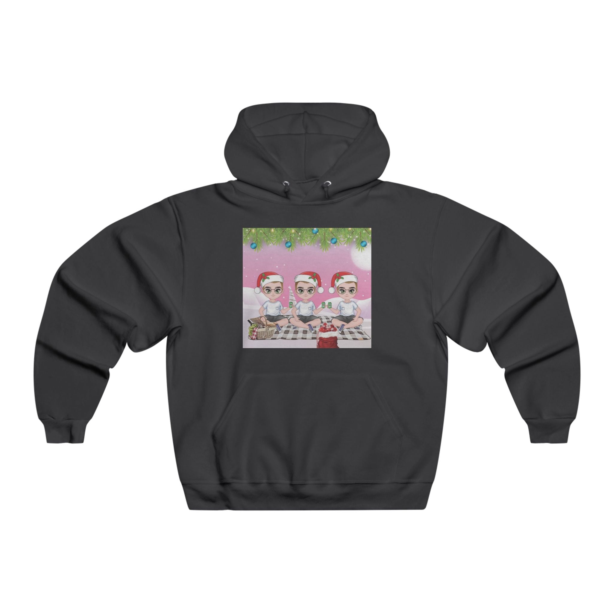 Christmas Friends | Men's NUBLEND® Hooded Sweatshirt